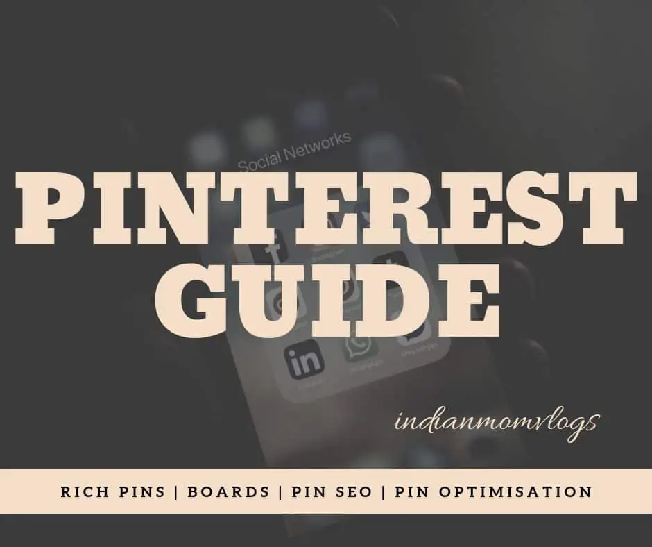 Pinterest guide for bloggers