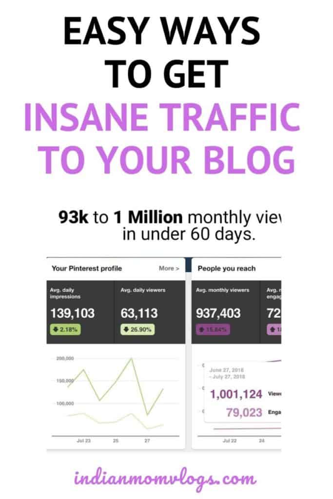 get traffic from pinterest and grow your blog and business