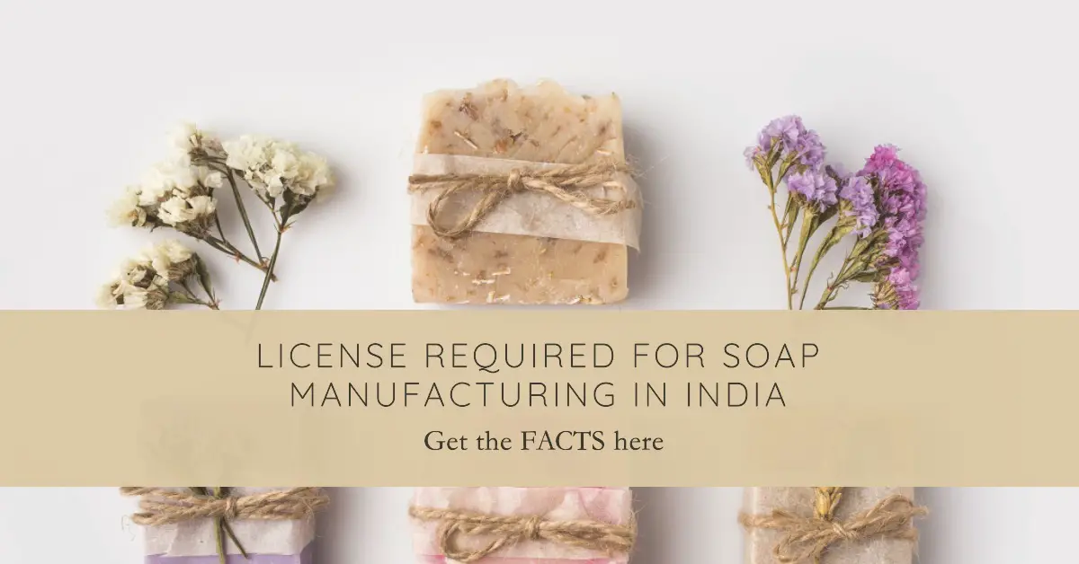 soap license requirements india